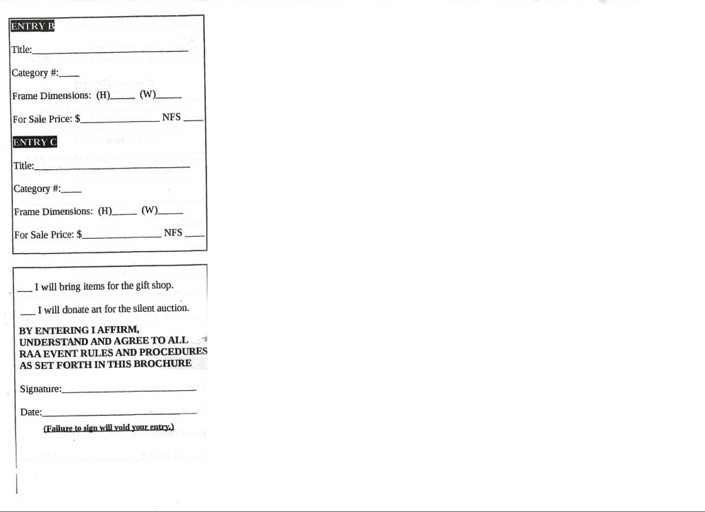 2024 Raytown Entry Form Page&nbsp;2